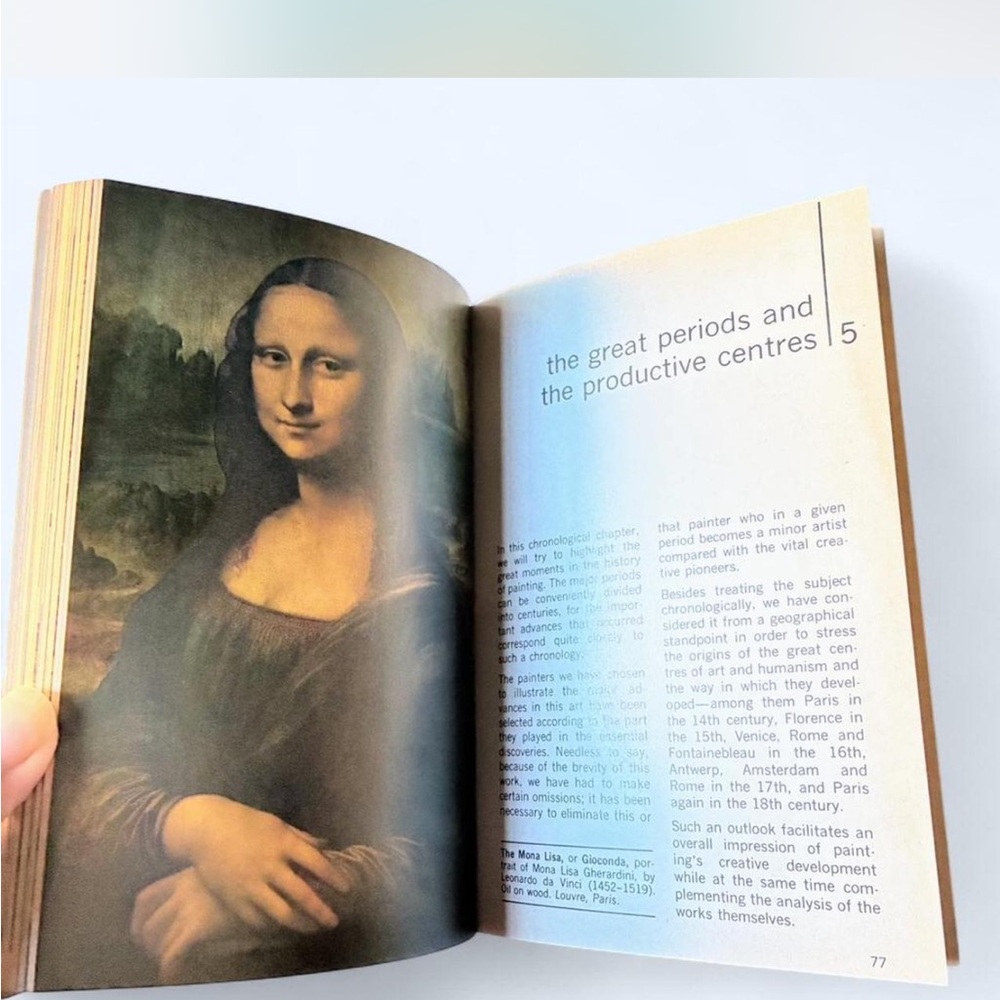 1971 Golden Art Guide: Painting from its origins to the 20th century art book - Picture 6 of 8